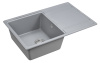 Кухонная мойка Paulmark FLUGEN 50-780 PM217850-GRM 80х50 цвет серый